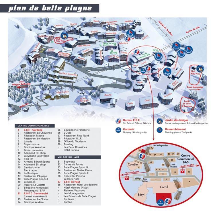 Joli Studio Cabine 4 Personnes Belle Plagne Apartamento La Plagne-Tarentaise Exterior foto
