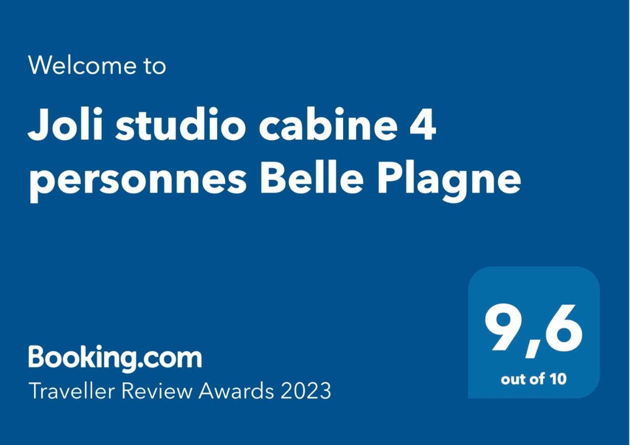 Joli Studio Cabine 4 Personnes Belle Plagne Apartamento La Plagne-Tarentaise Exterior foto